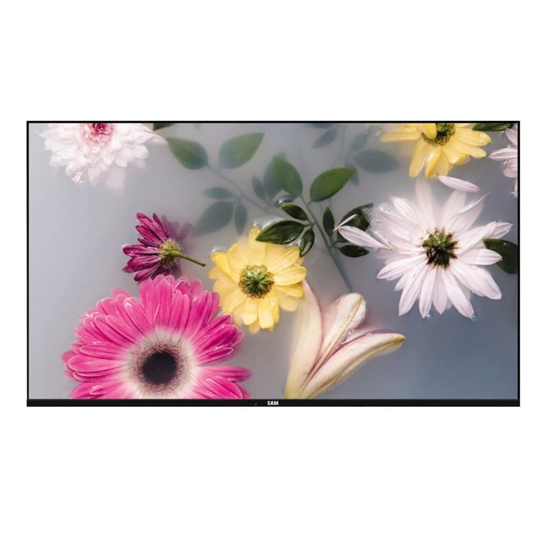 تلویزیون 43 اینچ ال ای دی هوشمند سام مدل UQ43D6500MH با کیفیت تصویر Full HD، پنل IPS، سیستم عامل اندروید، صدای 20 وات و دو درگاه HDMI و USB — تصویر ۳