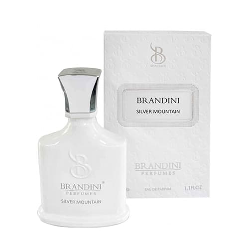 عطر جیبی زنانه و مردانه سیلور مونتین Silver Mountain برندینی Brandini | حجم 33 میل — تصویر ۲