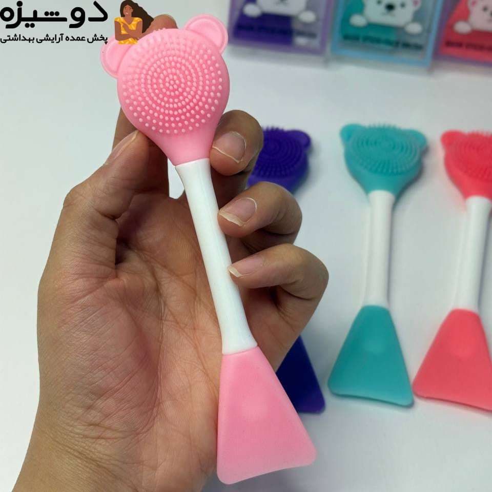 براش ماسک سیلیکونی دوطرفه خرگوشی — تصویر ۸