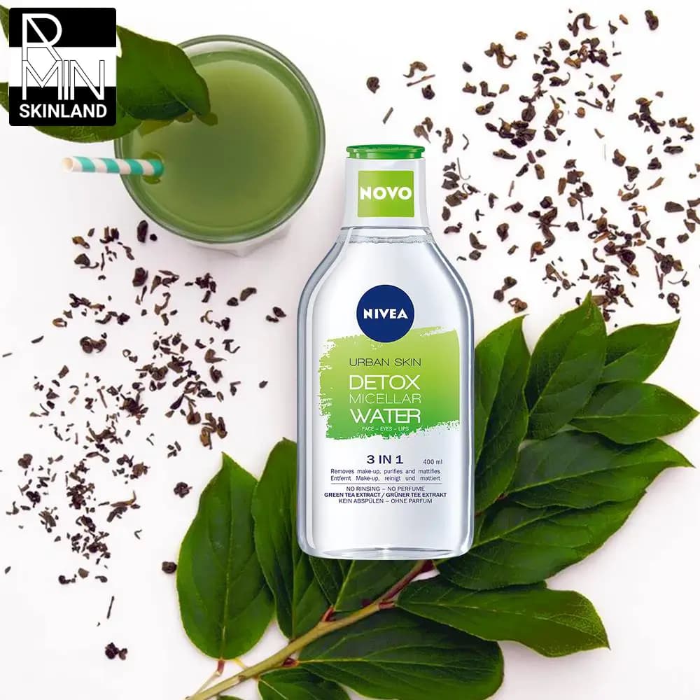 میسلار واتر 3 در 1 نیوآ مدل URBAN SKIN DETOX حجم 400ml — تصویر ۲