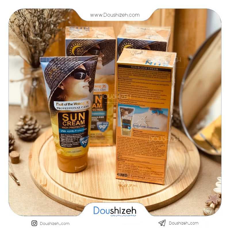 کرم ضد آفتاب SPF90 وکالی Wokali — تصویر ۵