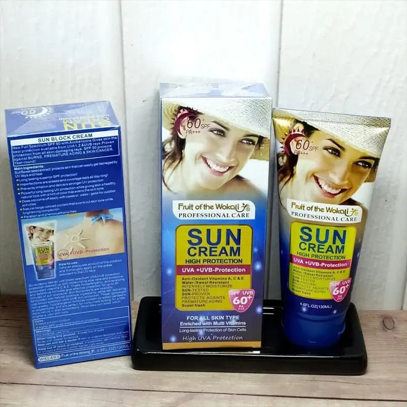 کرم ضد آفتاب SPF60 وکالی Wokali — تصویر ۱۰