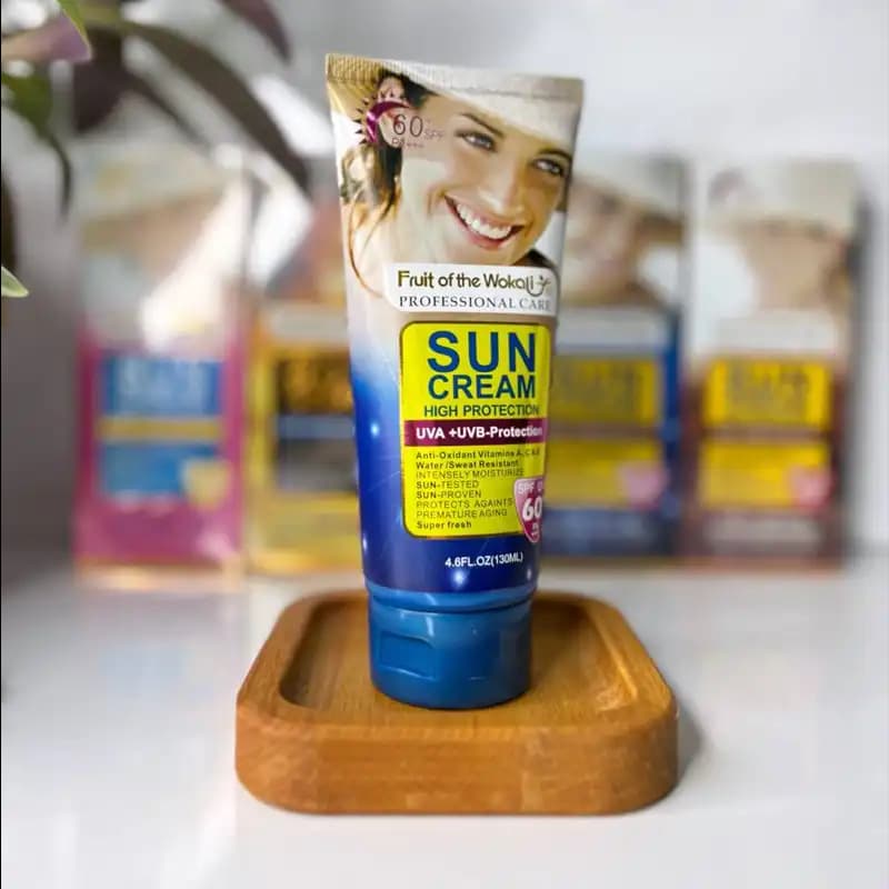 کرم ضد آفتاب SPF60 وکالی Wokali — تصویر ۱۲