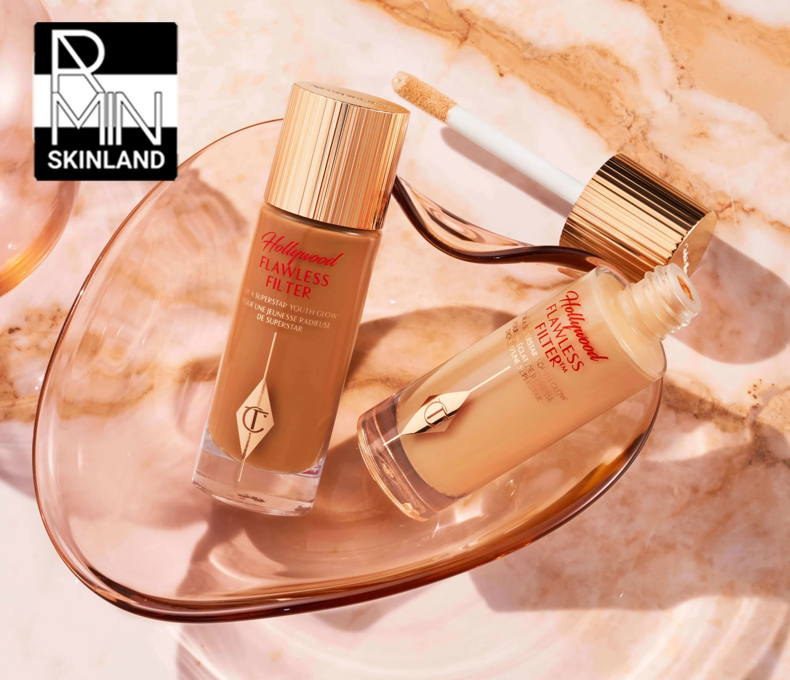 کرم پودر شارلوت تیلبری مدل HOLLYWOOD FLAWLESS FILTER حجم 30ml — تصویر ۷