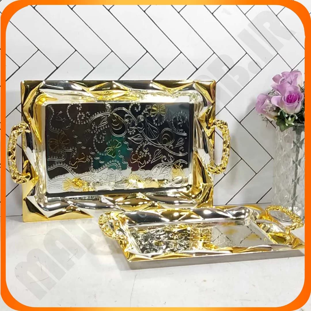 سینی 2 تکه 1668SG مدل ریپل اوربیت