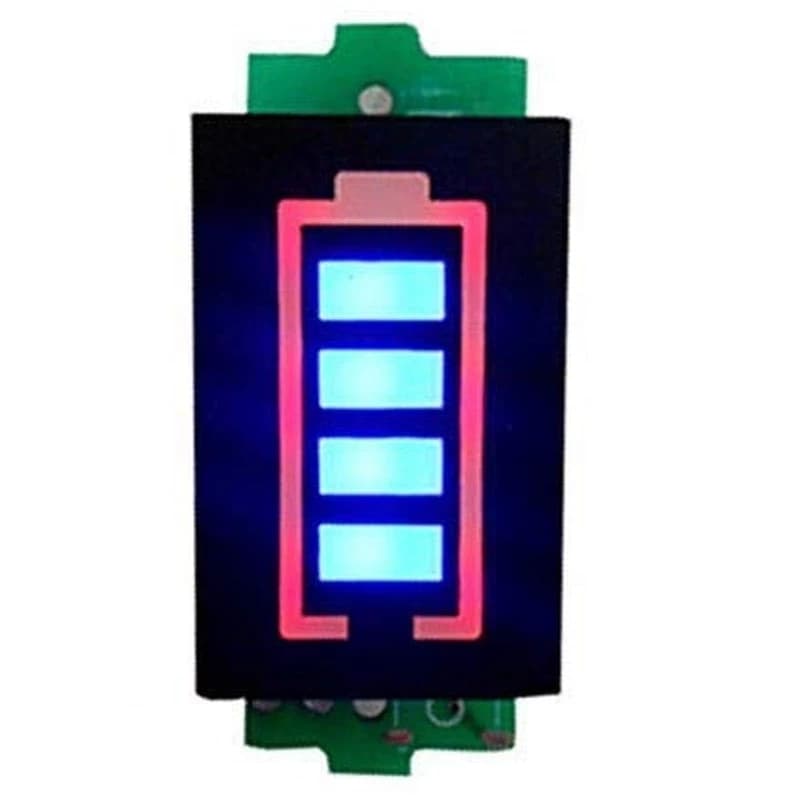 ماژول نمایشگر سطح شارژ باتری لیتیومی 1 تا 8 سل — تصویر ۴