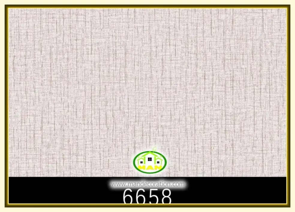 کاغذ دیواری رنگ قهوه ای کد:6658