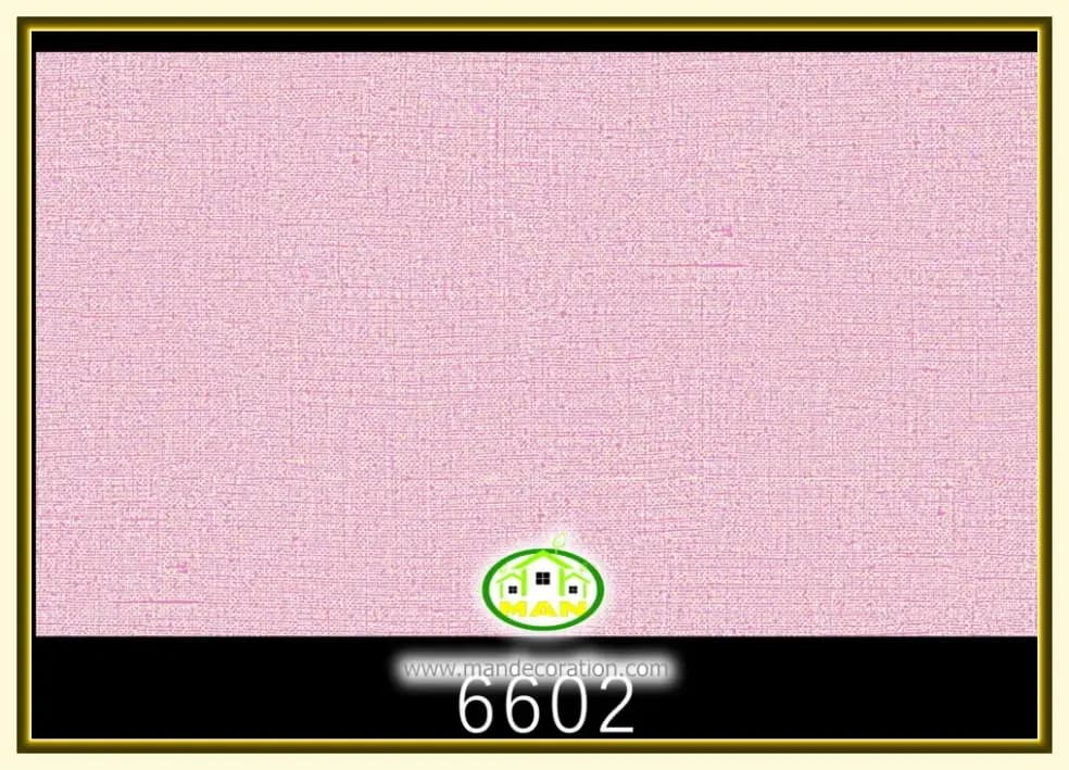 کاغذ دیواری رنگ صورتی کد:6602 — تصویر ۲