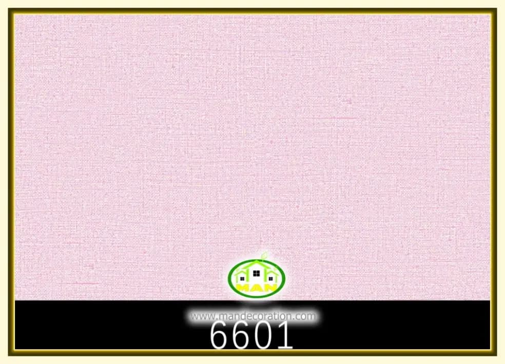 کاغذ دیواری رنگ صورتی کد:6601 — تصویر ۲