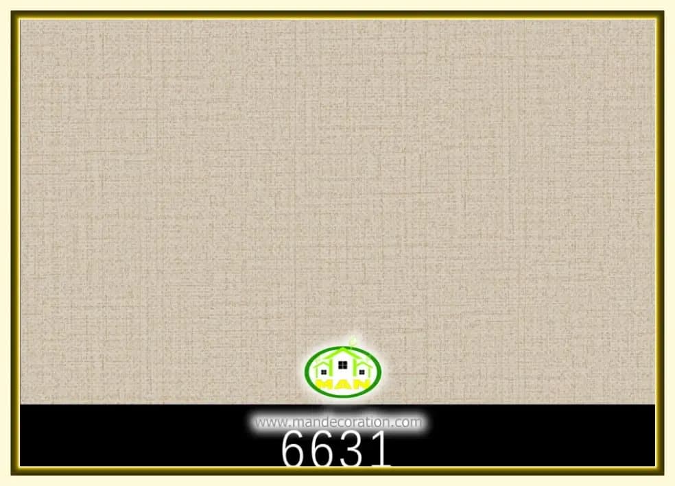 کاغذ دیواری رنگ قهوه ای کد:6631 — تصویر ۲