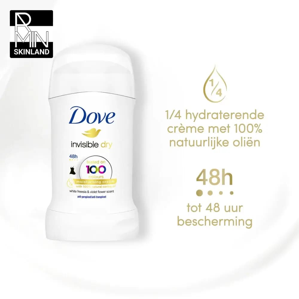 مام صابونی داو مدل invisible dry وزن 40g — تصویر ۳
