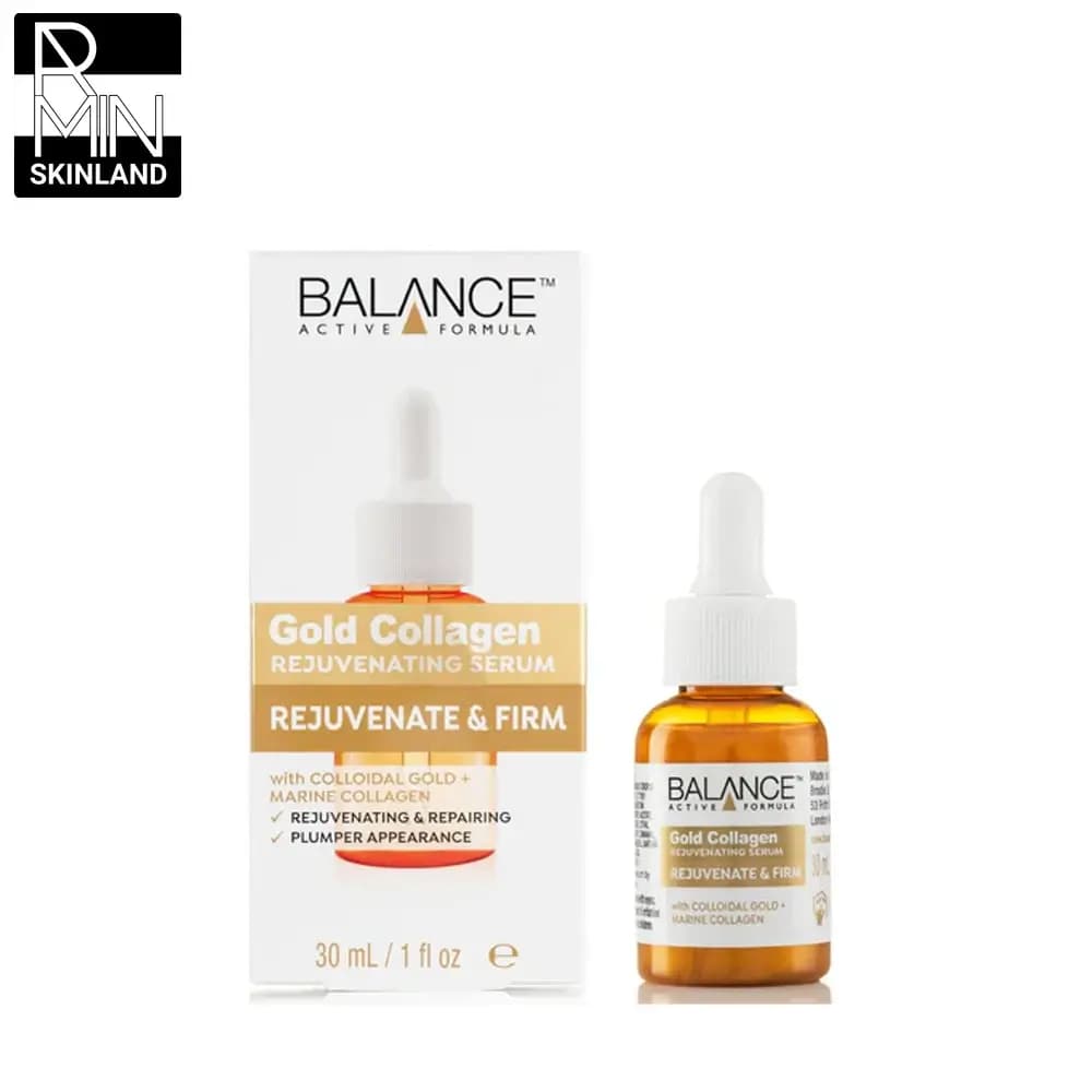 سرم جوانساز طلا بالانس مدل Gold collagen حجم 30ml — تصویر ۲