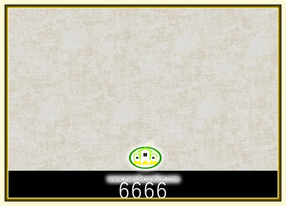 کاغذ دیواری رنگ استخوانی کد:6666