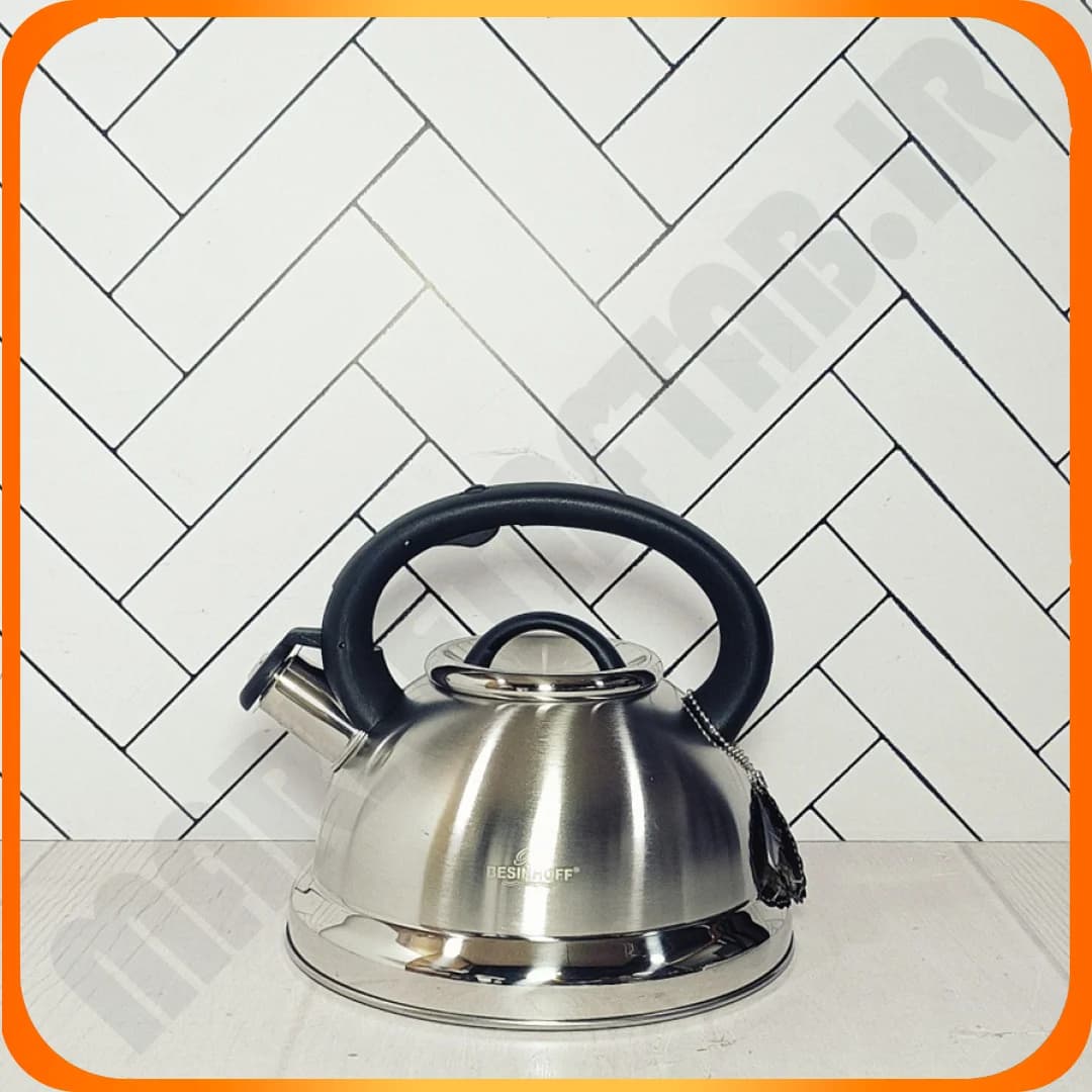 کتری 2/6 لیتر استیل دسته رنگی BH-3007 بسین هوف
