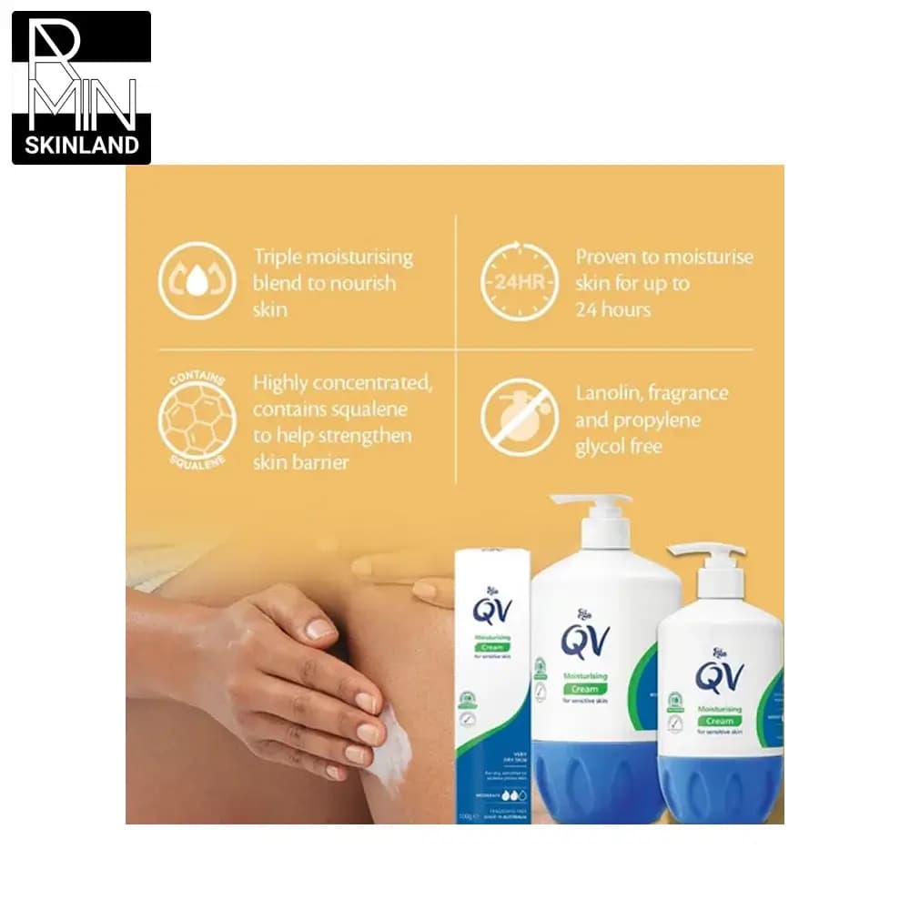کرم مرطوب کننده کیو وی حجم 100ml — تصویر ۵
