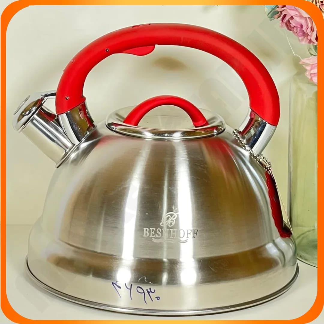 کتری 3 لیتر رنگی 0603 بیسن هوف