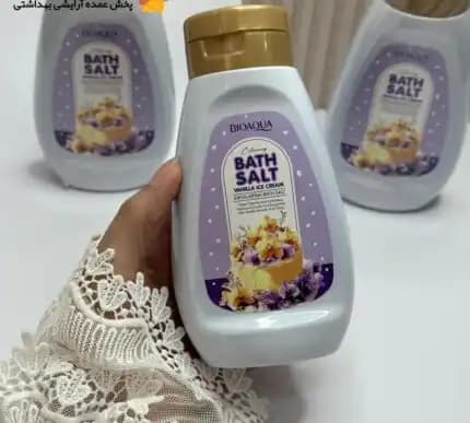 نمک بدن بستنی وانیلی بیوآکوا BIOAQUA — تصویر ۹
