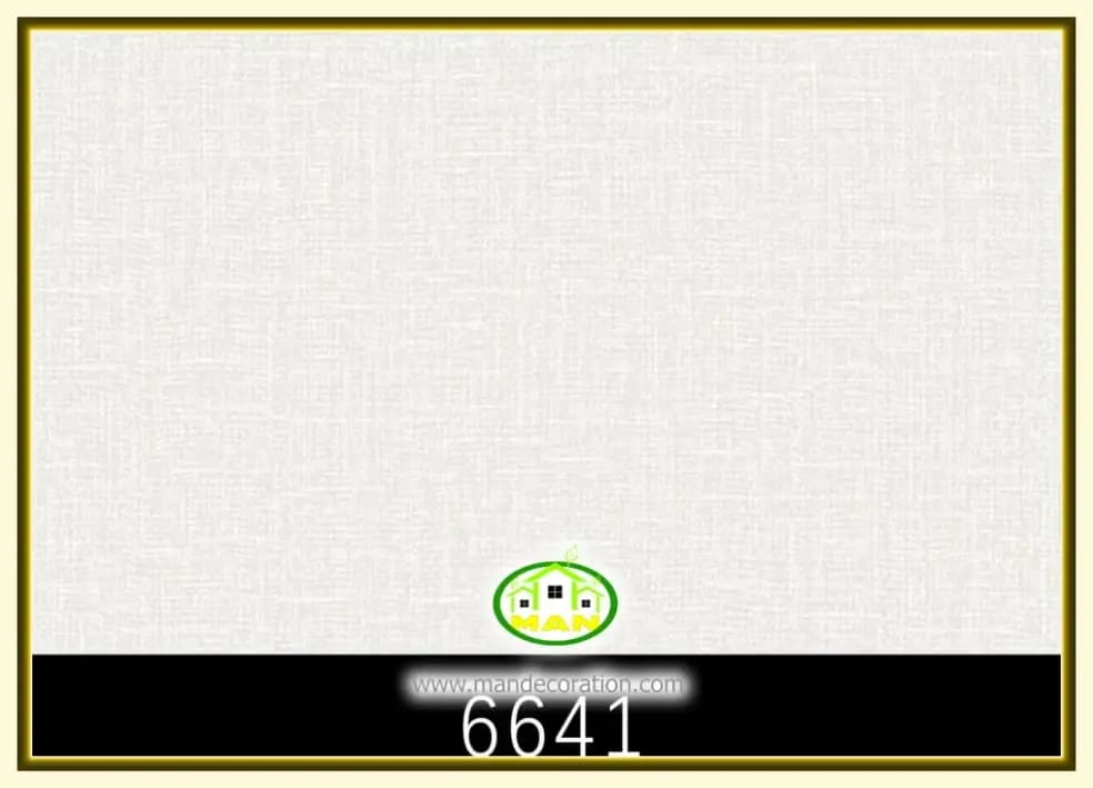 کاغذ دیواری رنگ استخوانی کد:6641