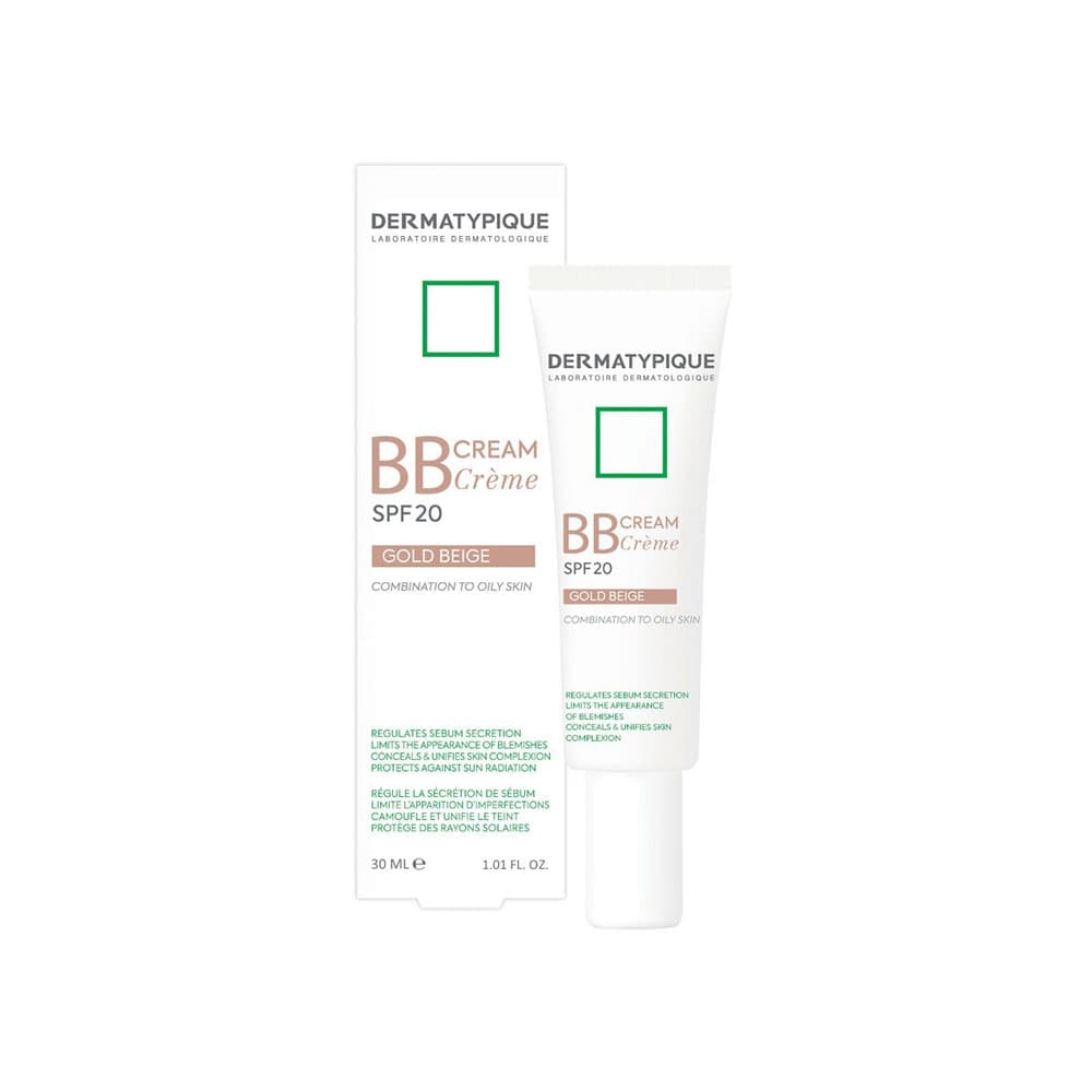 بی بی کرم SPF20 درماتیپیک (بژ طلایی) — تصویر ۲