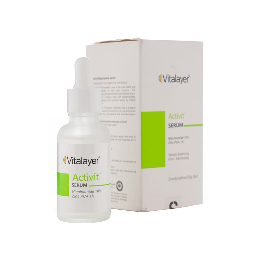 سرم ضد جوش نیاسینامید اکتی ویت ویتالیر Vitalayer — تصویر ۲