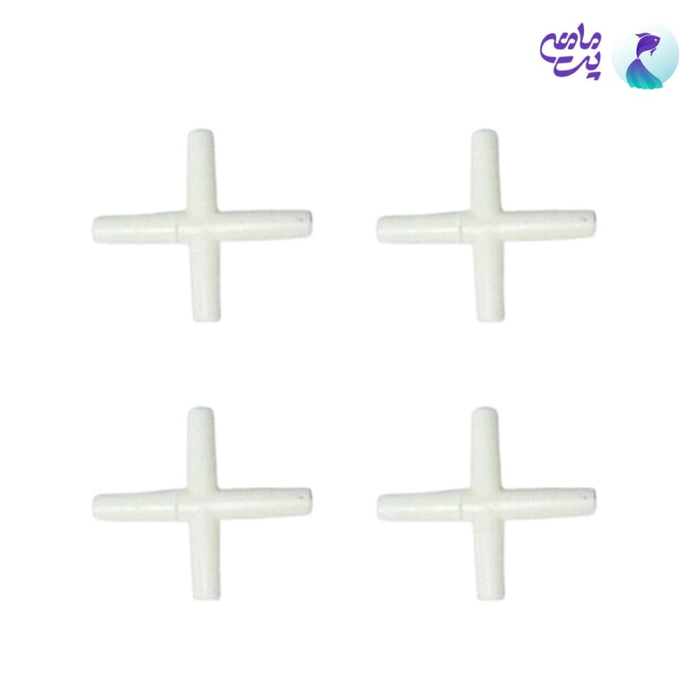 چهار راهی پلاستیکی شلنگ هوا آکواریوم — تصویر ۲
