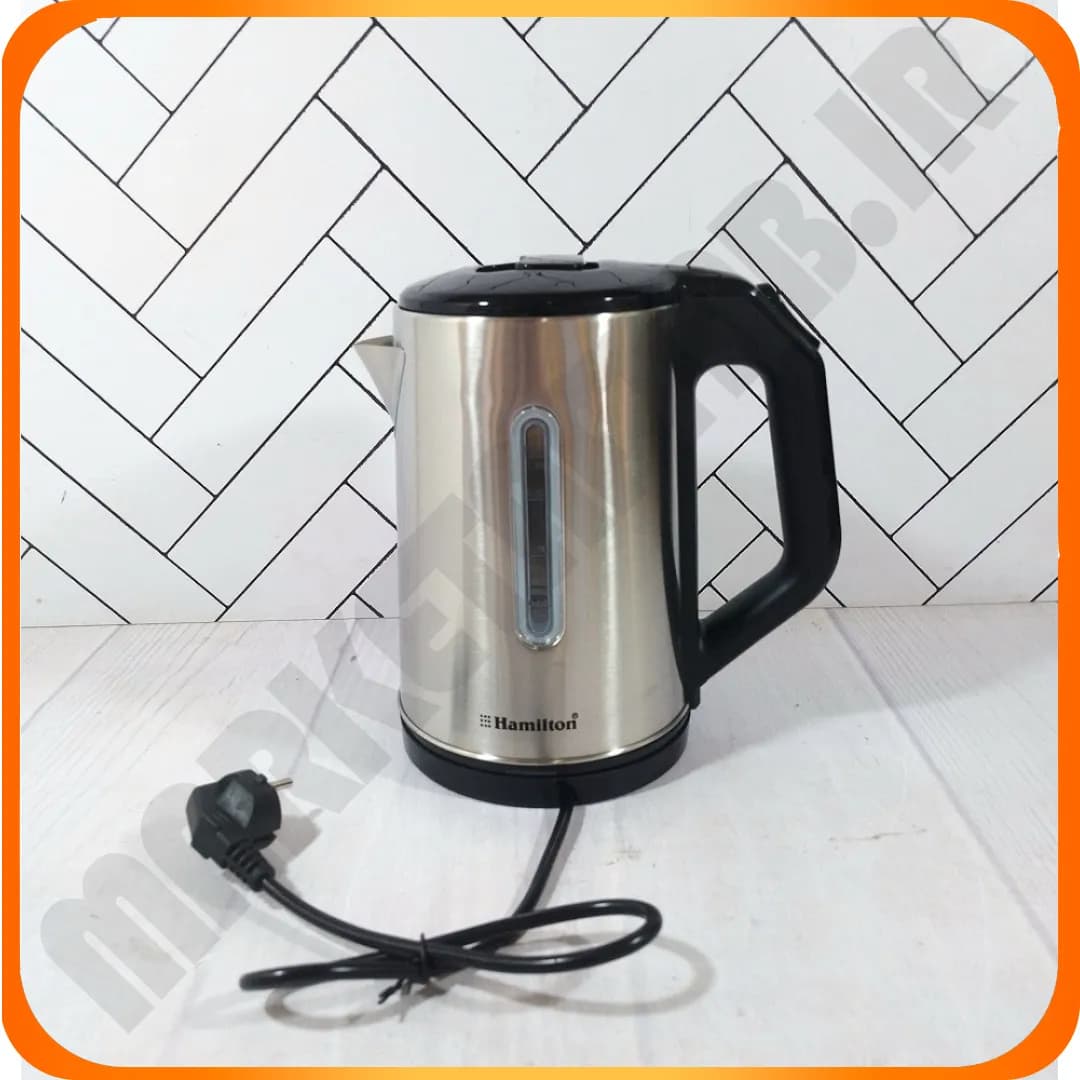 کتری برقی 1/8 لیتر 2200 وات بدنه استیل HMA-2226 همیلتون