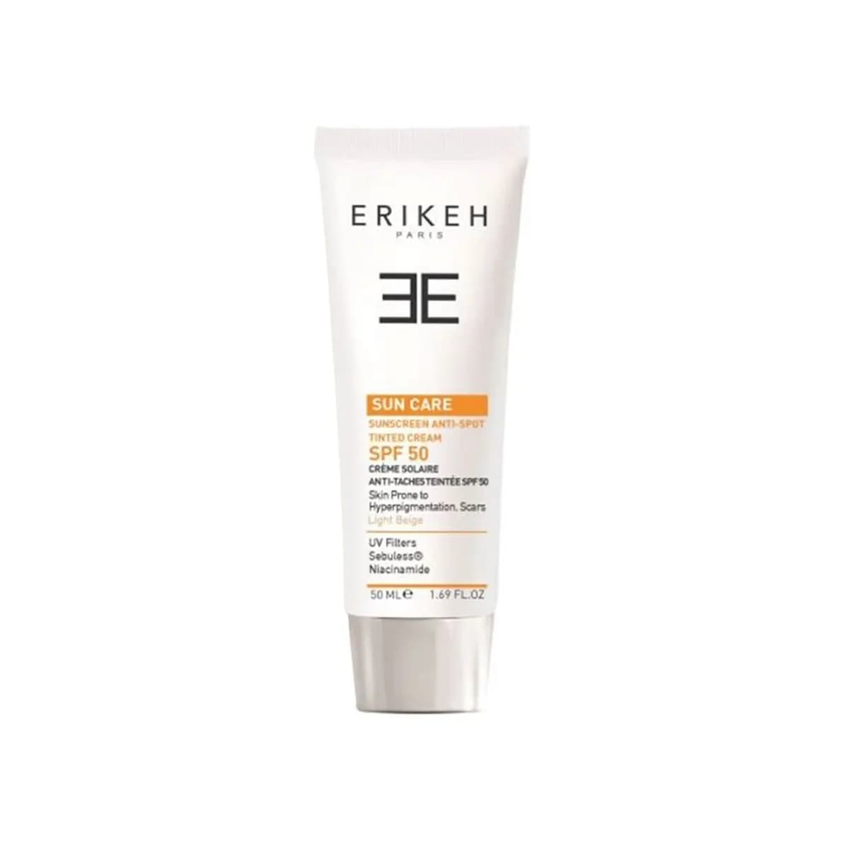کرم ضد آفتاب و ضد لک اریکه SPF50 (بژ روشن) — تصویر ۶