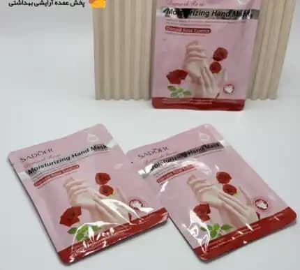 ماسک دست ورقه ای گل رز سادوئر SADOER — تصویر ۸
