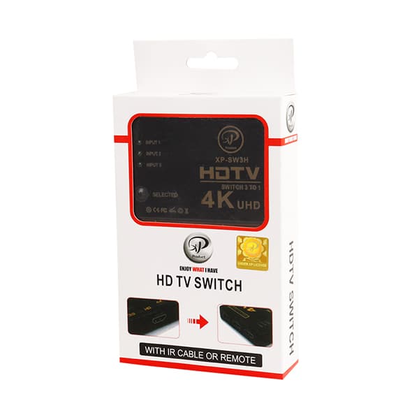سوییچ HDMI سه پورتXP-Product مدل XP-SW3H — تصویر ۳
