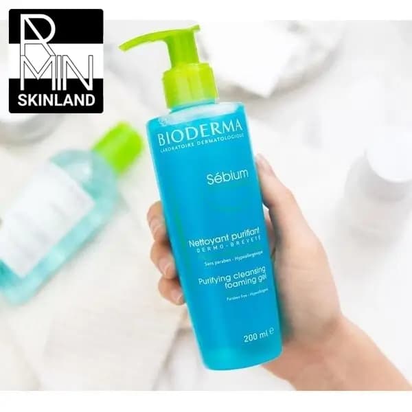ژل شستشو بایودرما مدل SEBIUM حجم 200ml — تصویر ۵