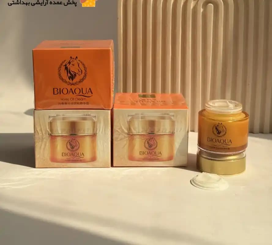کرم معجزه گر درمانی روغن اسب بیواکوا BIOAQUA — تصویر ۹