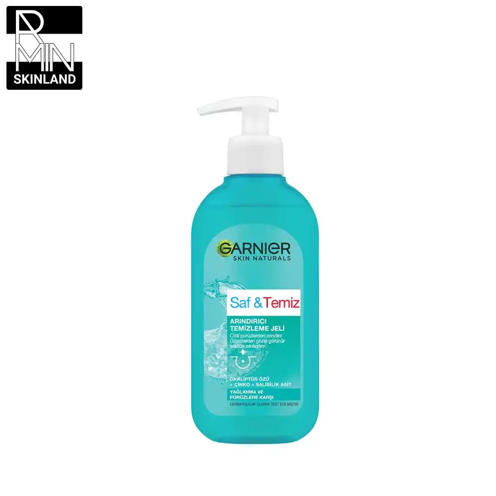 ژل شستشو پوست چرب گارنیر مدل Saf & Temiz حجم 200ml