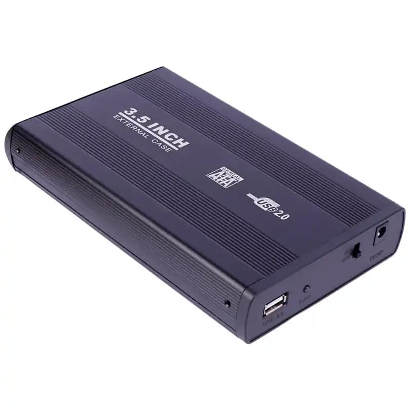 باکس هارد کامپیوتر External Case 3.5-inch USB2.0 HDD + آداپتور مدل 354U3 — تصویر ۷