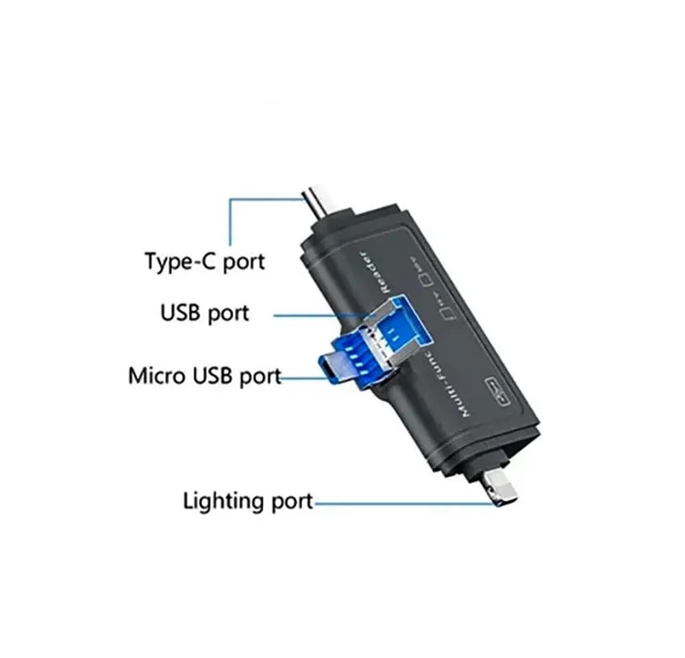 ریدر USB 2.0 مدل D-368 — تصویر ۲