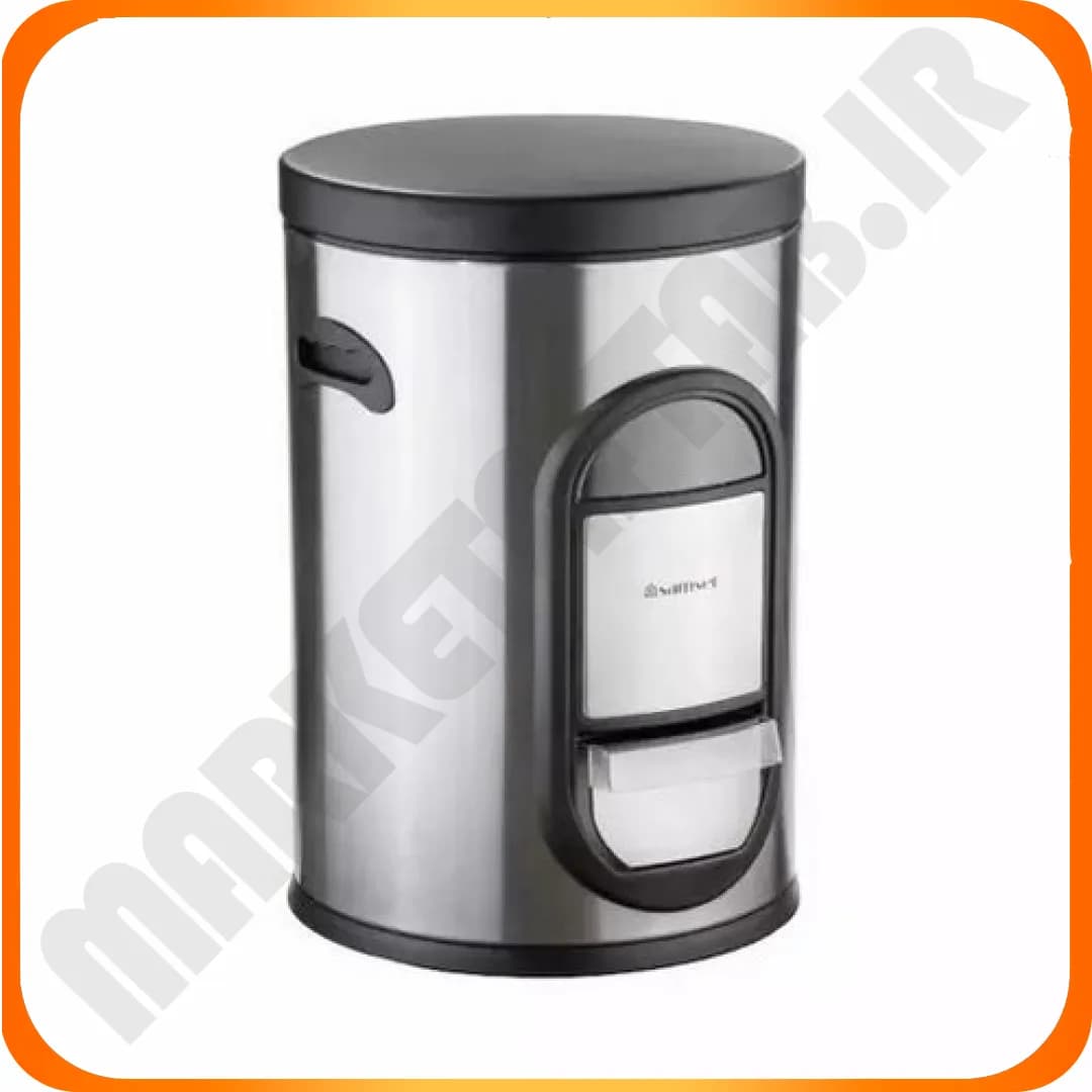جا برنجی 10 کیلویی پیمانه دار استیل 40107027 سام ست