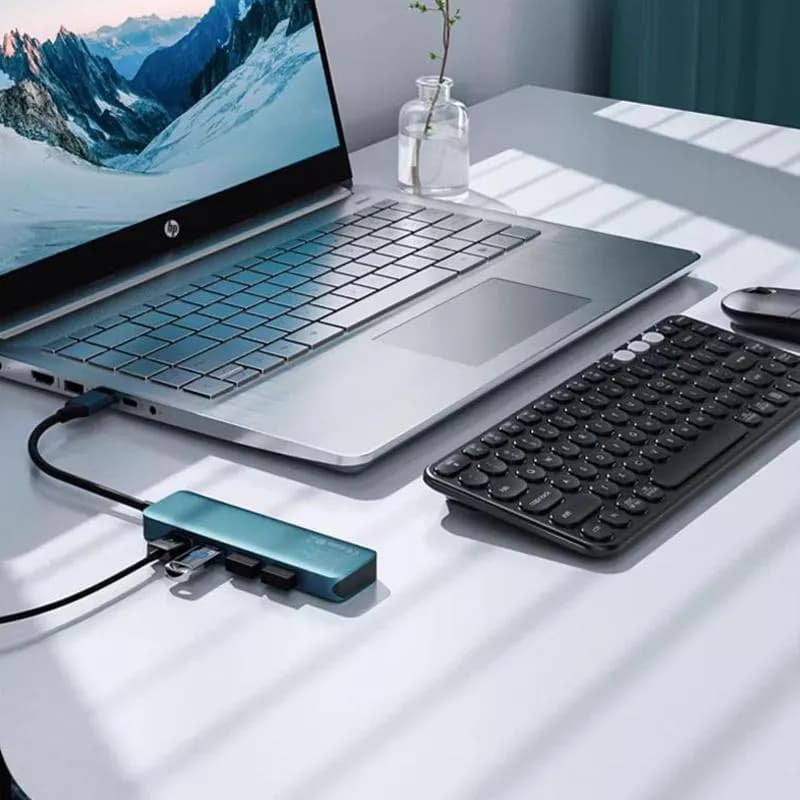 هاب یو اس بی 4 پورت اچ پی مدل HP USB 3.0 DHC-CT100 — تصویر ۶