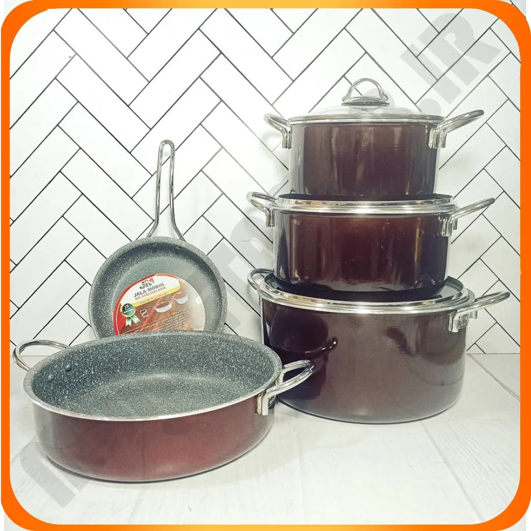 سرویس 8 پارچه گرانیت سری صادراتی قرمز جلامبین
