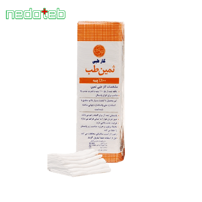 گاز غیر استریل ثمین طب 16 لایه 500 گرمی