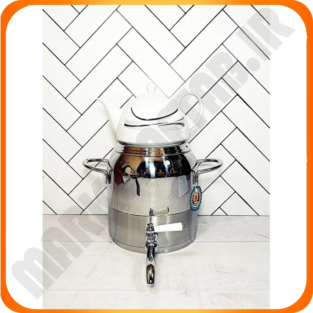 کتری قوری 4 لیتر تک خط KT-18 نیچی