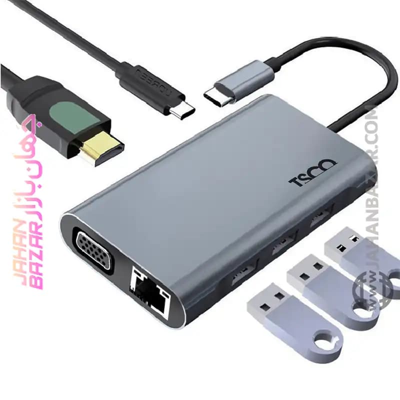 هاب USB تسکو TSCO هفت پورت مدل THU 1171 — تصویر ۶