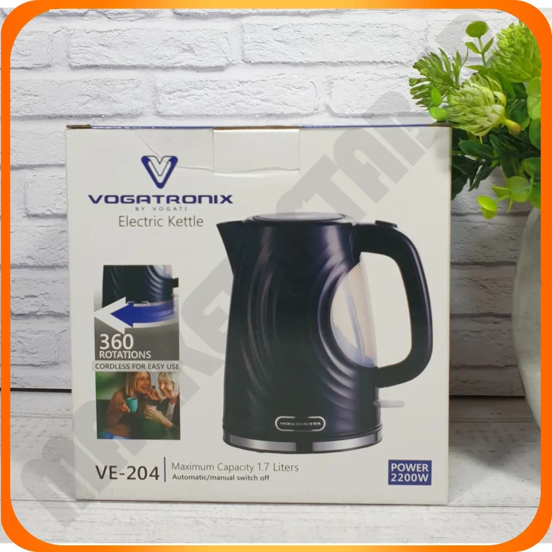 کتری 1/7 لیتری VE-204 سفید برقی ووگاتی