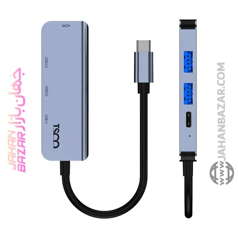 هاب USB تسکو TSCO چهار پورت مدل THU 1152 — تصویر ۲
