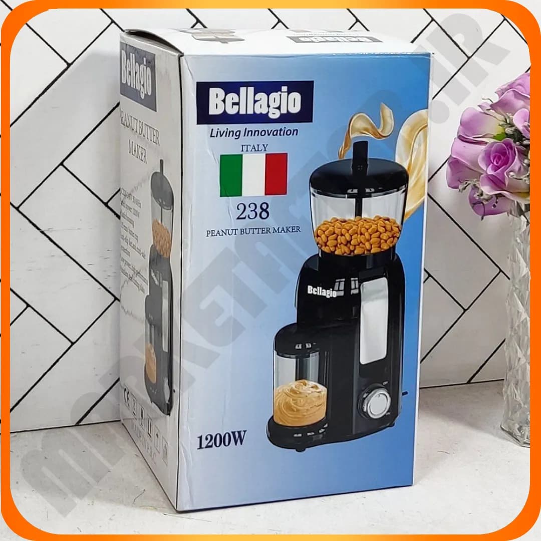 دستگاه کره گیر بادام زمینی 1200w کد 238 بلاجیو