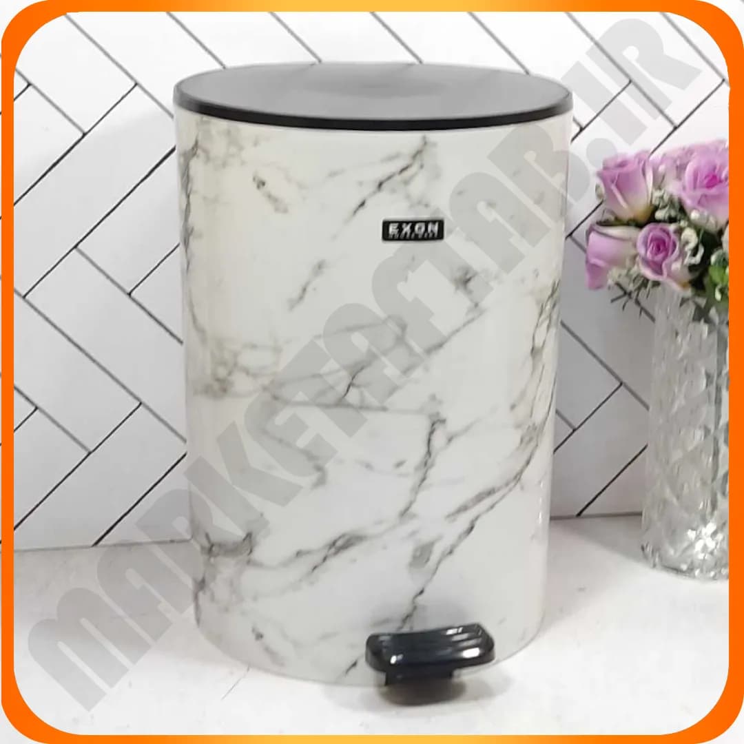 120 سطل پدالی 15 لیتر دلسا ماربل اکسون تسا