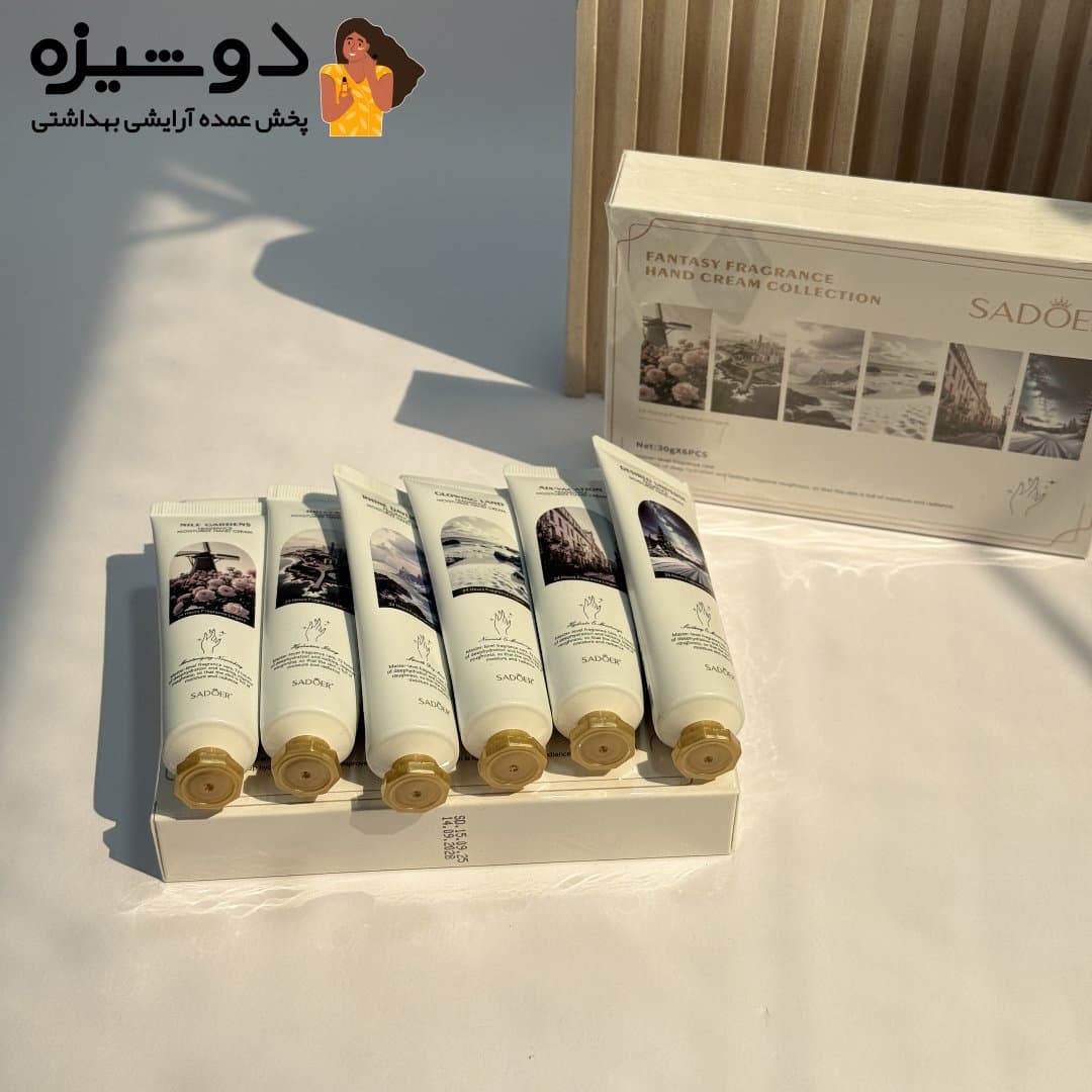 پک کرم دست ۶ عددی سادور SADOER — تصویر ۲
