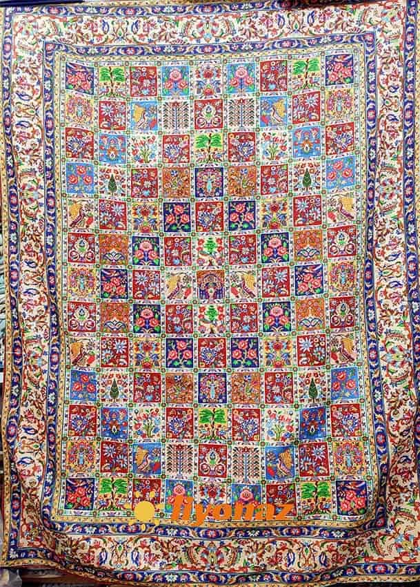 زیر سفره مخمل طرح فرش 3 متری — تصویر ۲