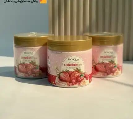 کره بدن کیک توت فرنگی بیوآکوا BIOAQUA — تصویر ۱۲