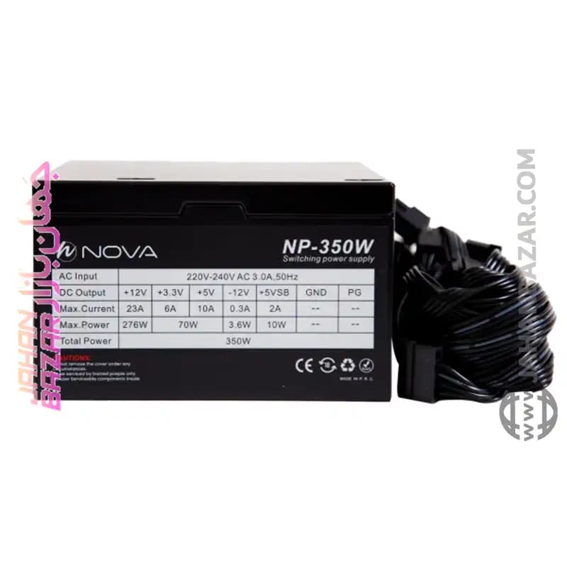 منبع تغذیه 350 وات نوا Nova — تصویر ۸