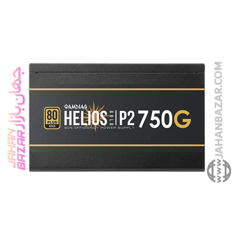 منبع تغذیه 750 وات گیم دیاس GAMDIAS مدل HELIOS P2-750G — تصویر ۷