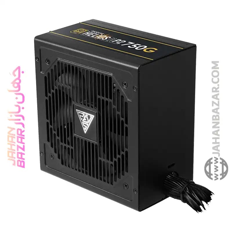 منبع تغذیه 750 وات گیم دیاس GAMDIAS مدل HELIOS P2-750G — تصویر ۴